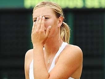 Мария Шарапова на Уимблдоне. Фото AFP