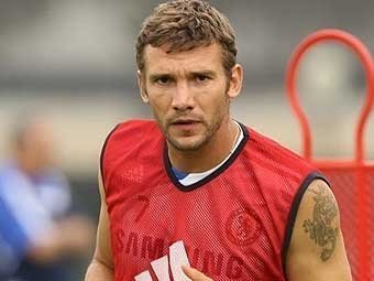 Андрей Шевченко на тренировке в "Лос-Анджелесе". Фото AFP Андрей Шевченко на тренировке в "Лос-Анджелесе". Фото AFP