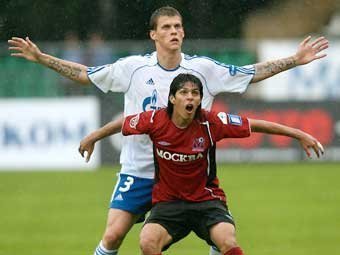 Эпизод матча ФК "Москва" - "Зенит". Фото fc-zenit.ru