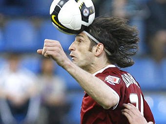 Футболист "Рубина" Роман Шаронов. Фото с сайта saturn-fc.ru